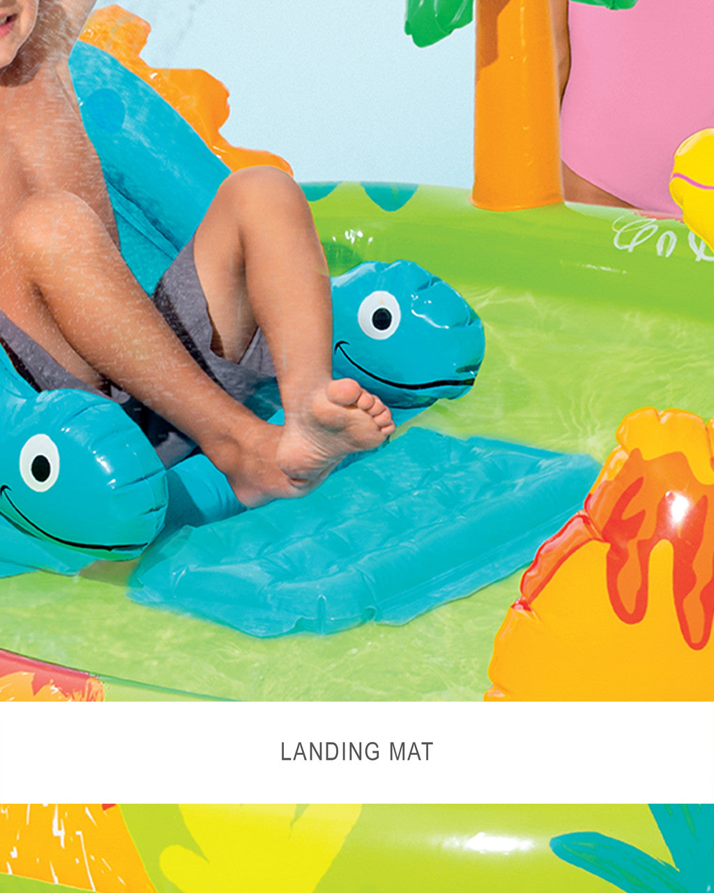 57166 Intex Little Dino bazen igraonica za decu sa prskalicom