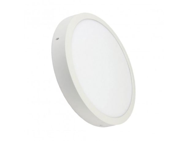 Led panel nadgradni 24w krug