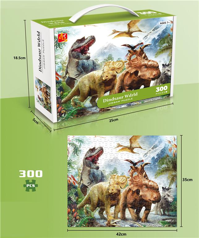 470850 DINO PUZZLA 300EL.