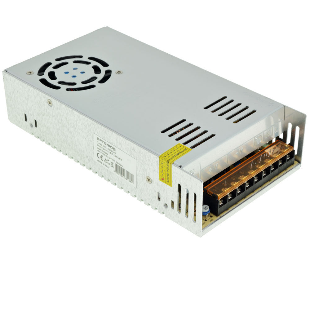 LED Trafo 360W 12V 30A IP20 Metal