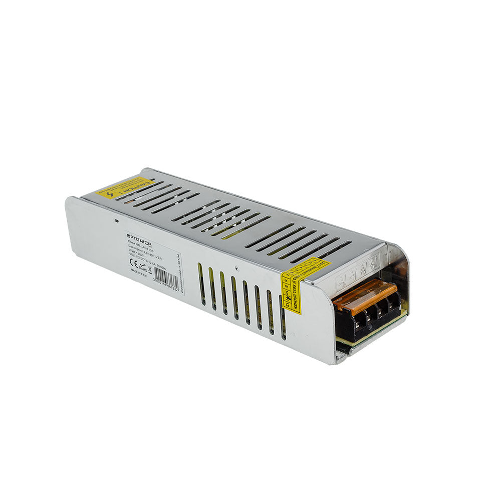 LED Trafo Slim 150W 24V 6.25A IP20 Metal