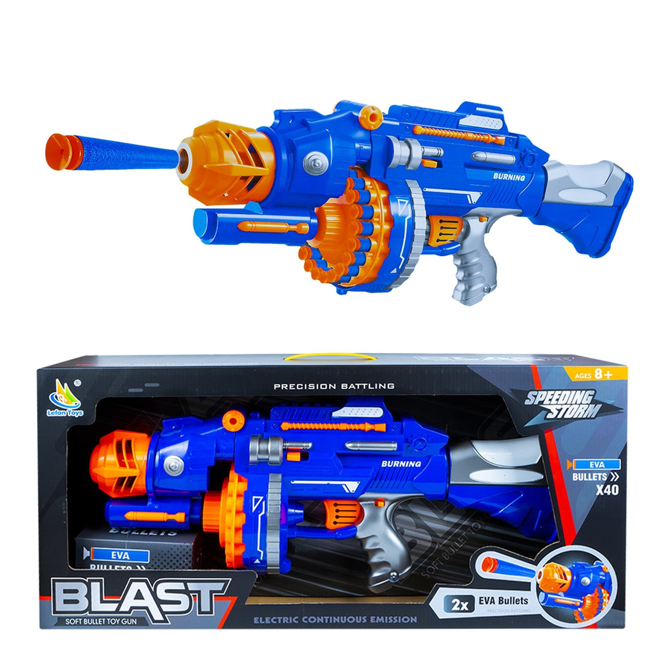 Puška na mekane strelice, Z Blaster XL, sa bubnjem za strelice