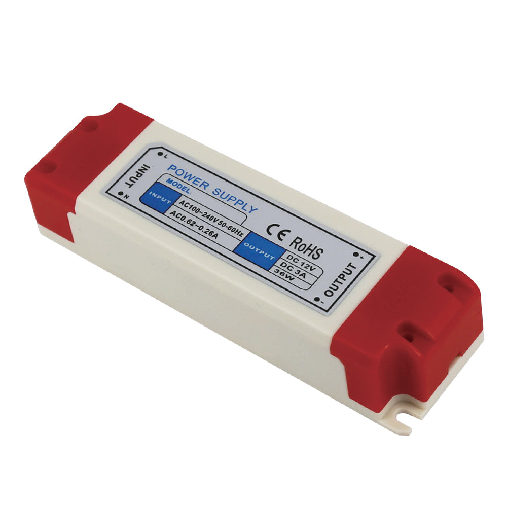 LED Trafo 36W 12V/3A IP20