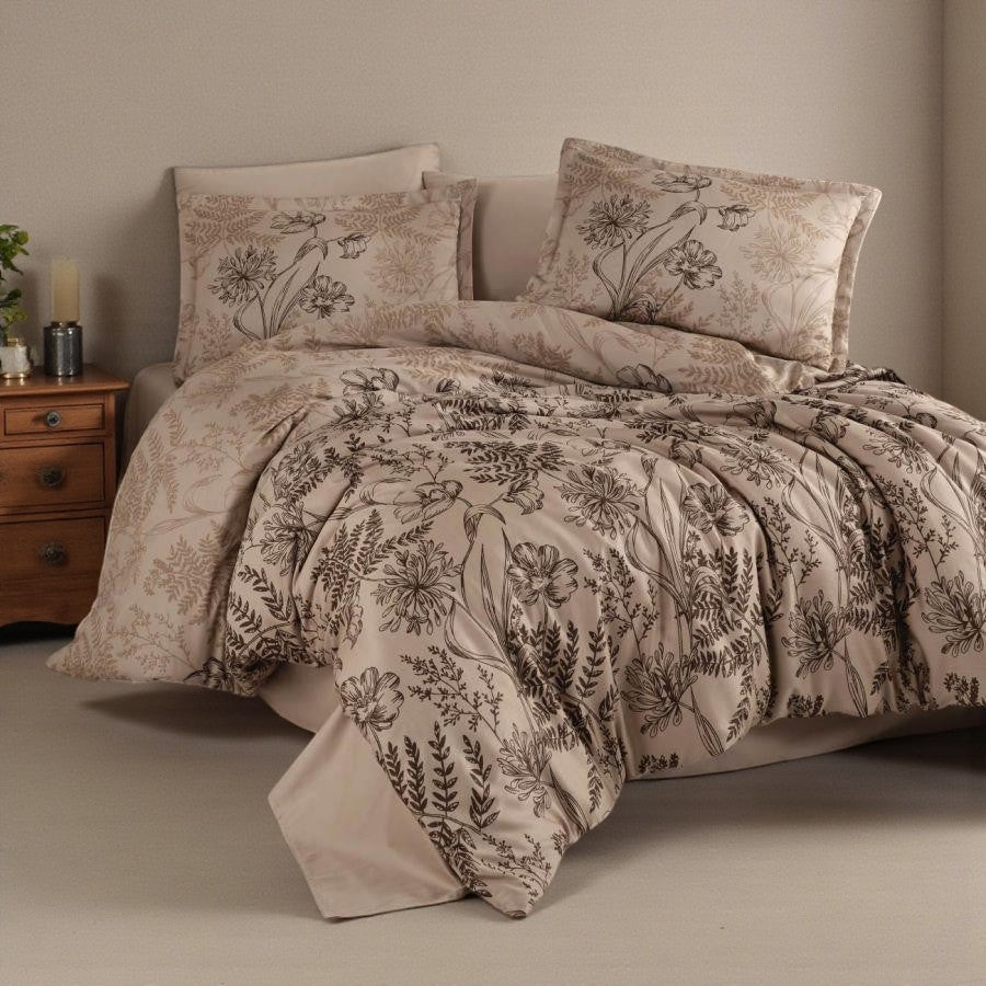 Clasy Deluxe – Saten posteljina za bračni krevet 200x220 Le Pala