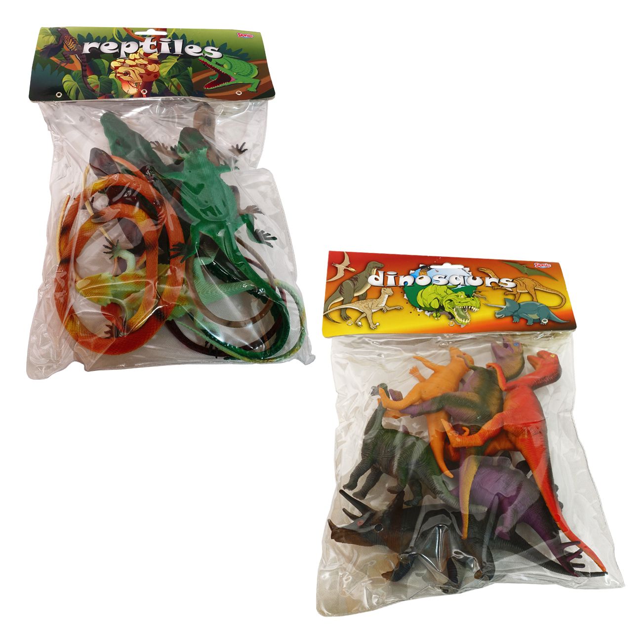 ***Set plastičnih figurica dinosaurusa i gmizavaca