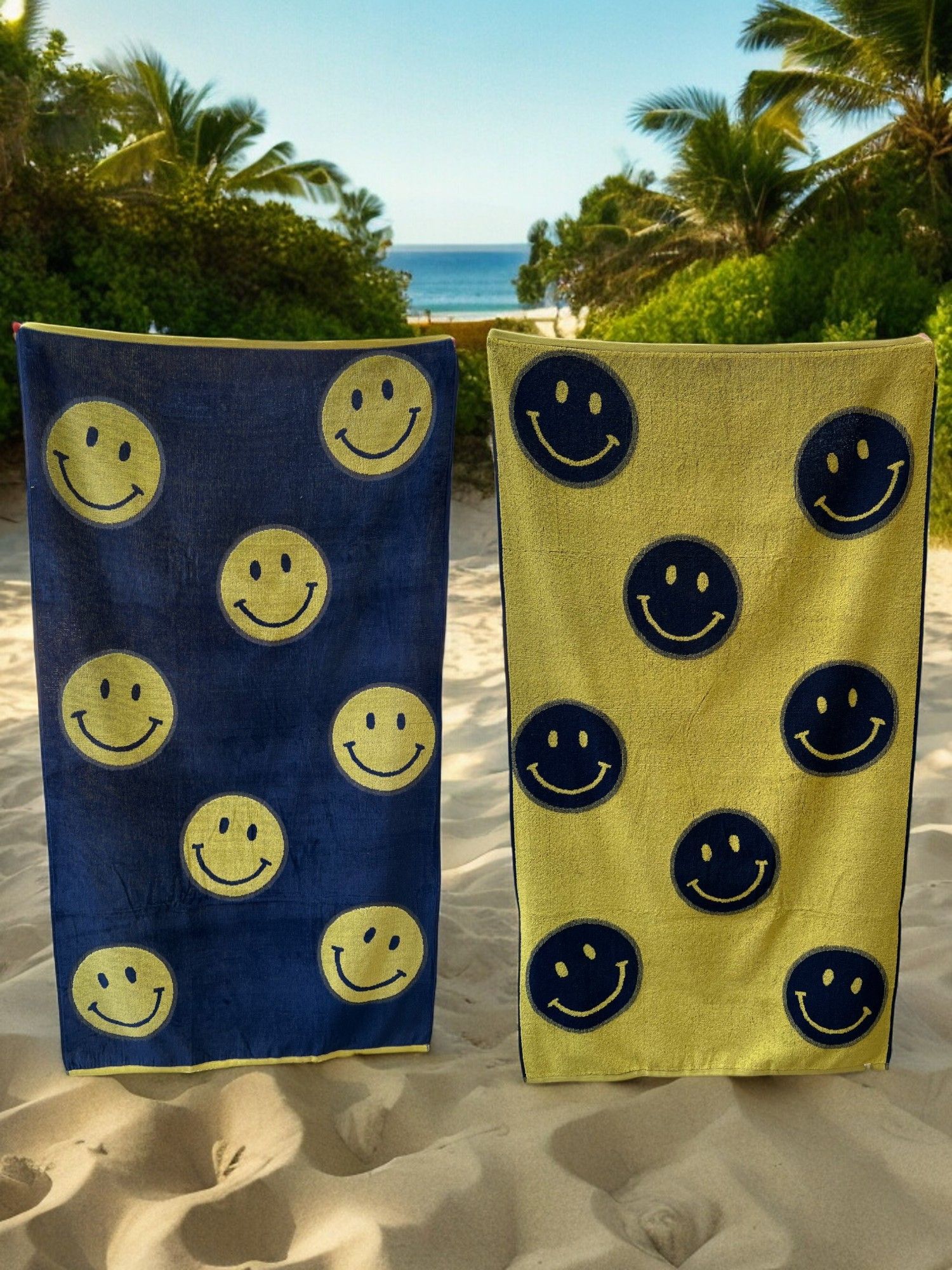 Plažni peškir Smile 86x160cm