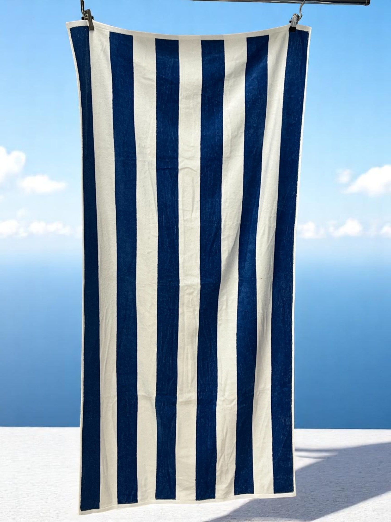 Peškir "Nautičke pruge" – 100% Pamuk