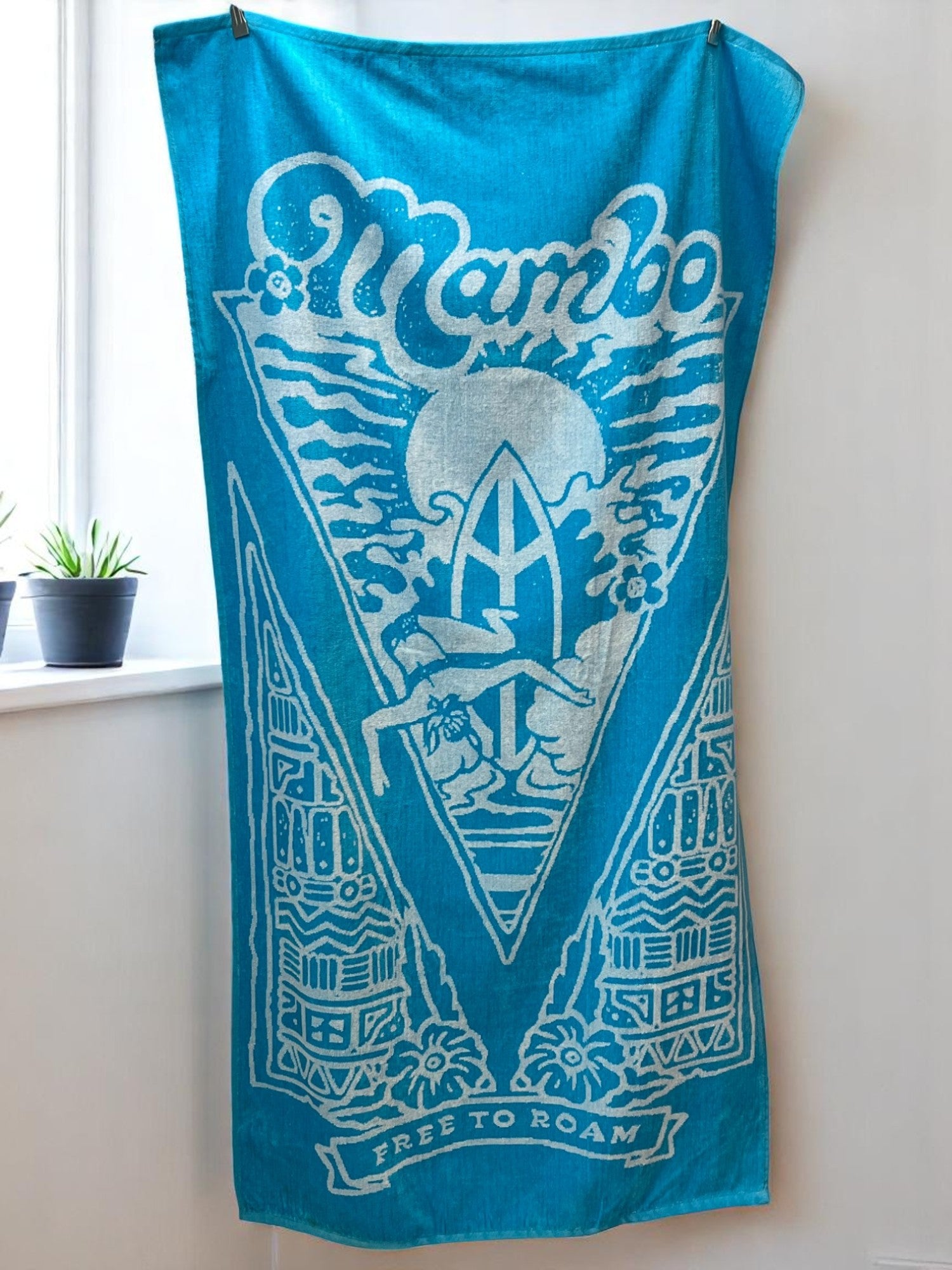Plažni peškir "Mambo Free to Roam" 160x80 cm – 100% pamuk A14