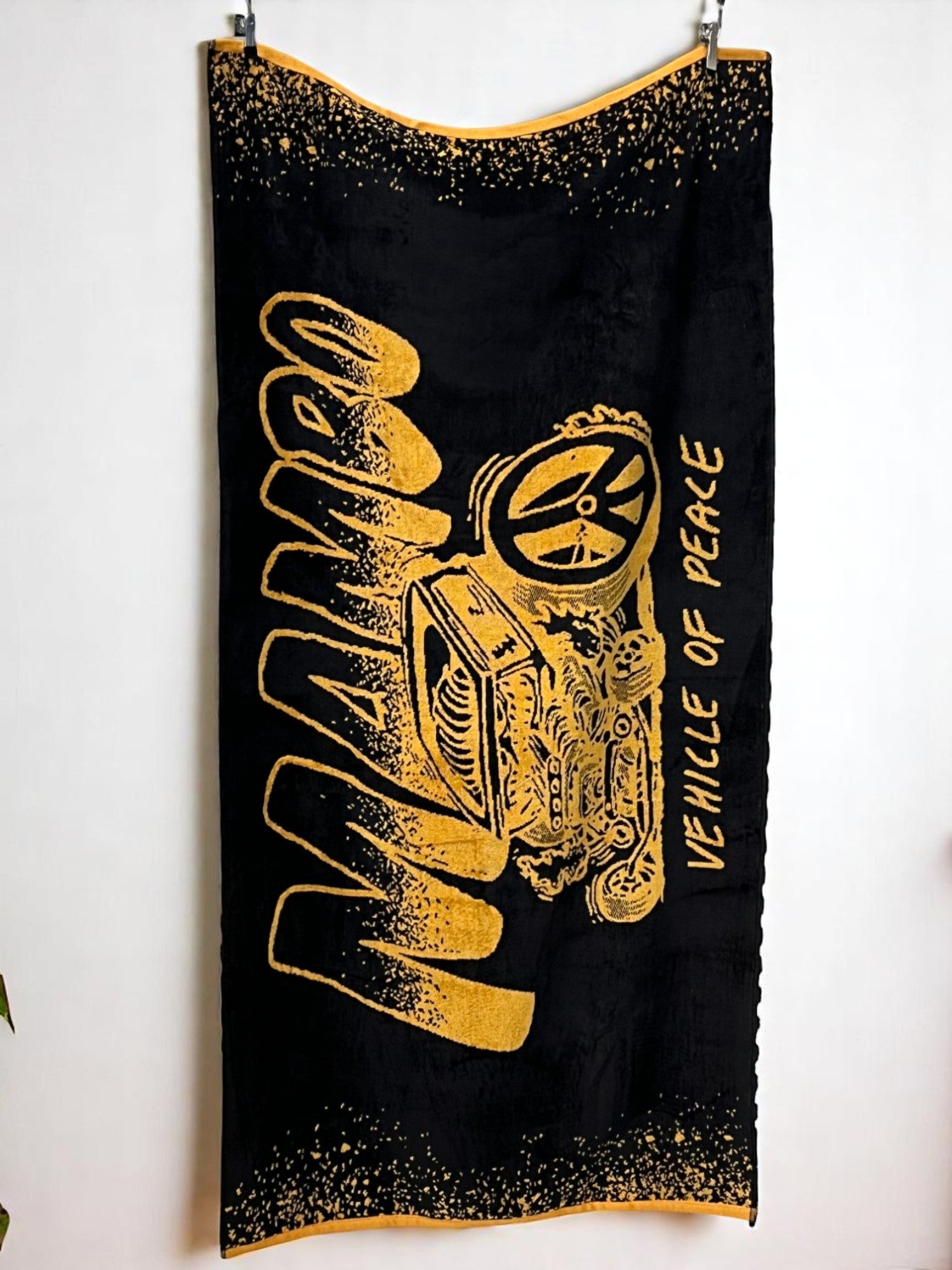 Plažni peškir “Mambo – Vehicle of Peace” – 83x160 cm