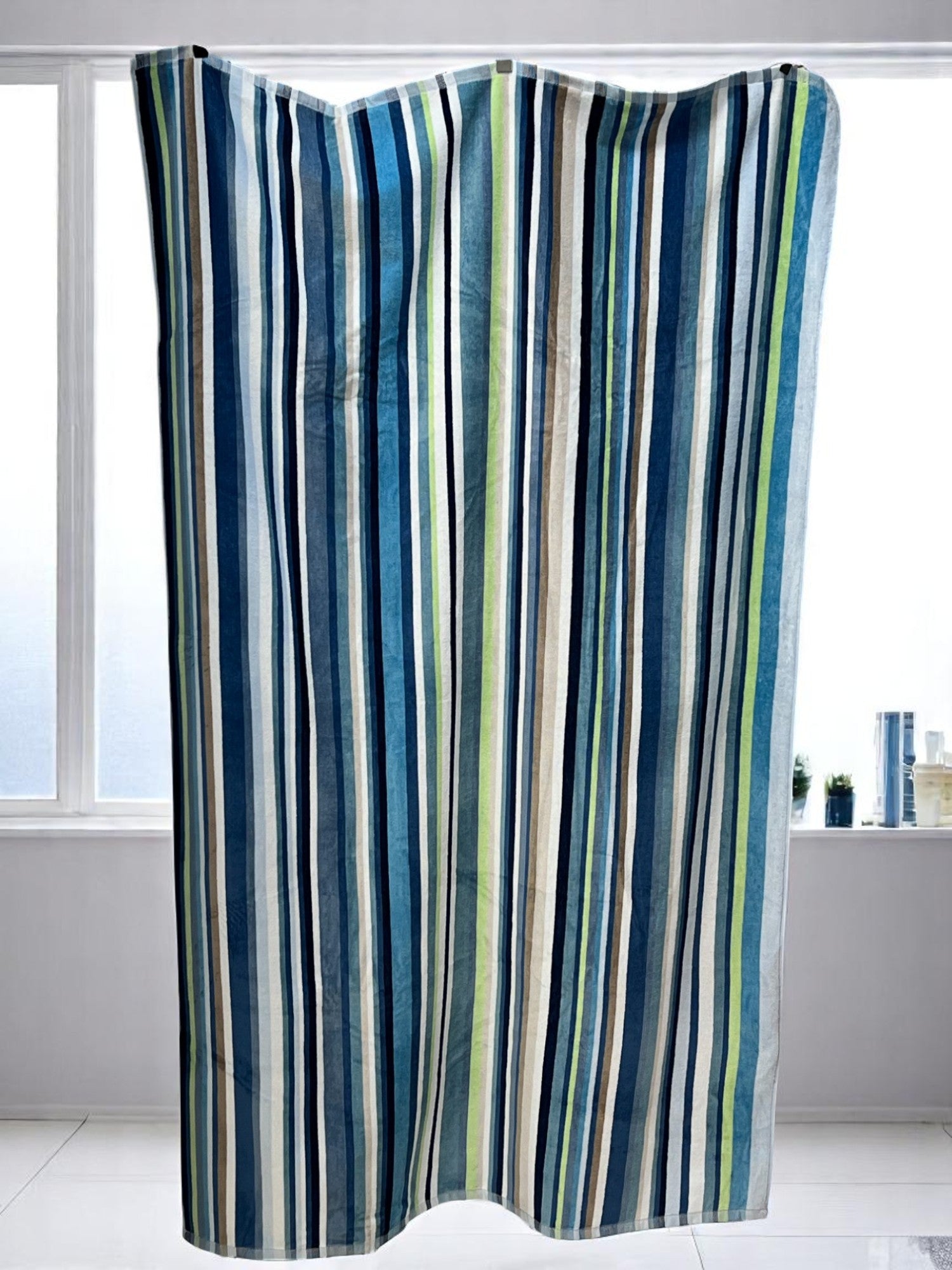 Plažni peškir "Blue Lines" – 97x160 cm