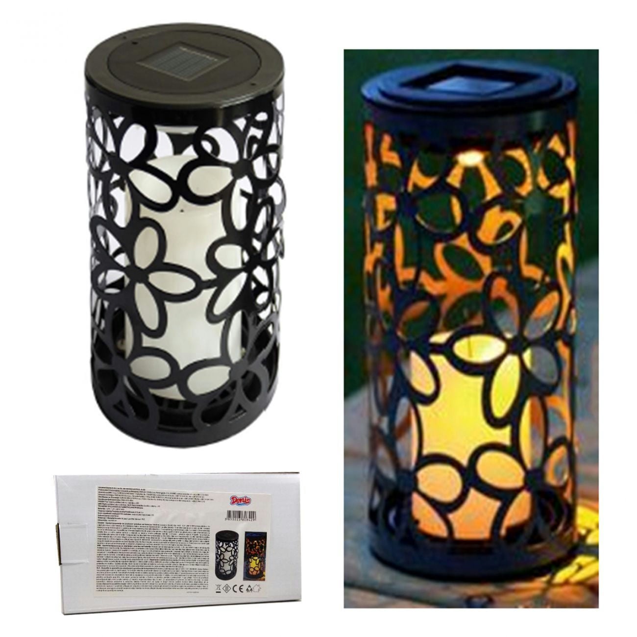 ***Solarna lampa fenjer, LED