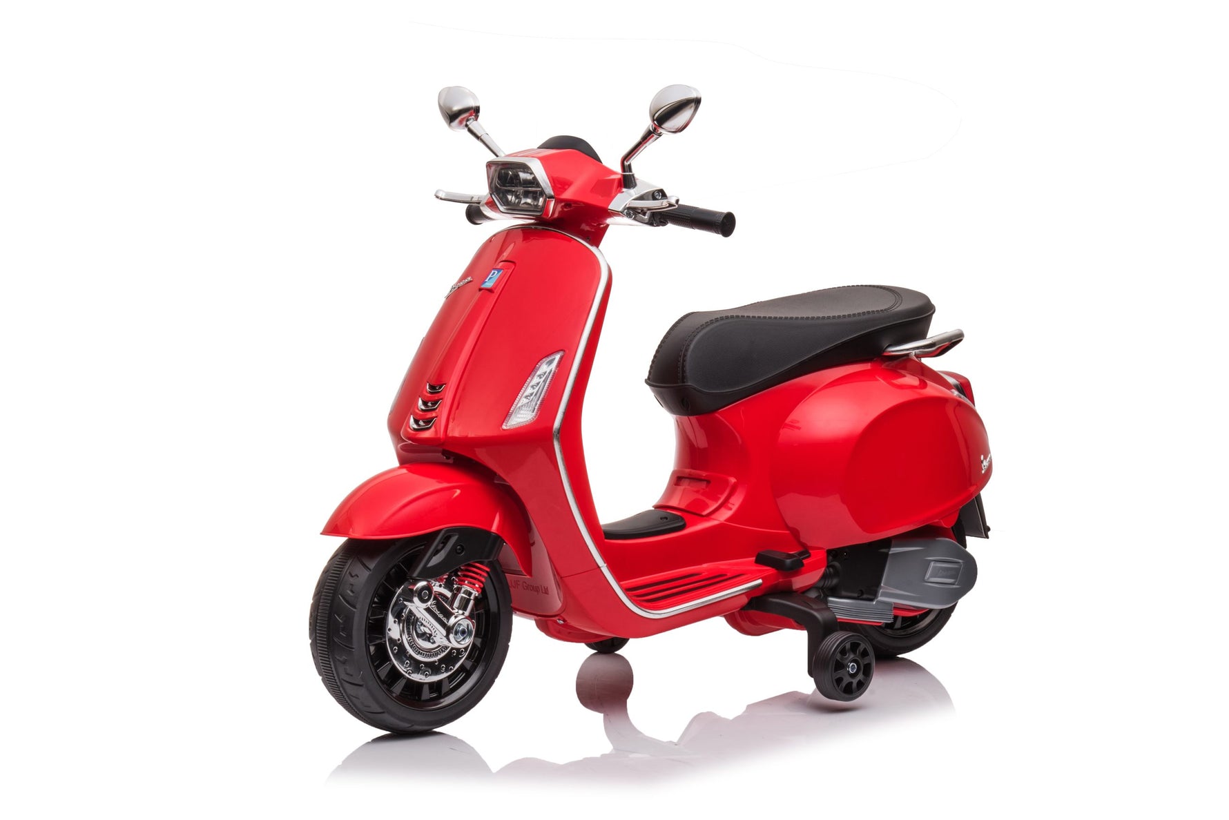 Motor na baterije VESPA PRIMAVERA Licencirani crveni