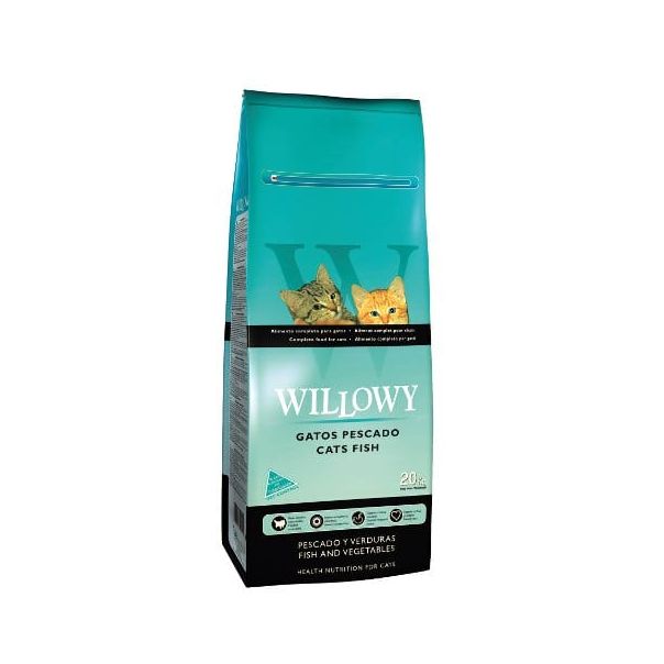 WILLOWY Cat Coctail Suva hrana za mačke Riba 20kg