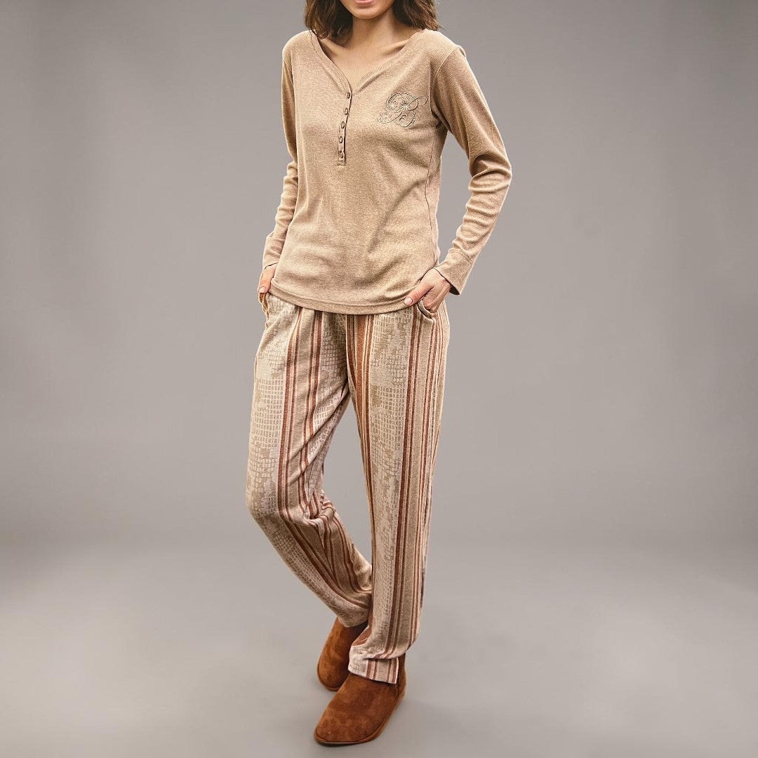 Ženska pidzama Winter - komplet XL veličina Model 9104