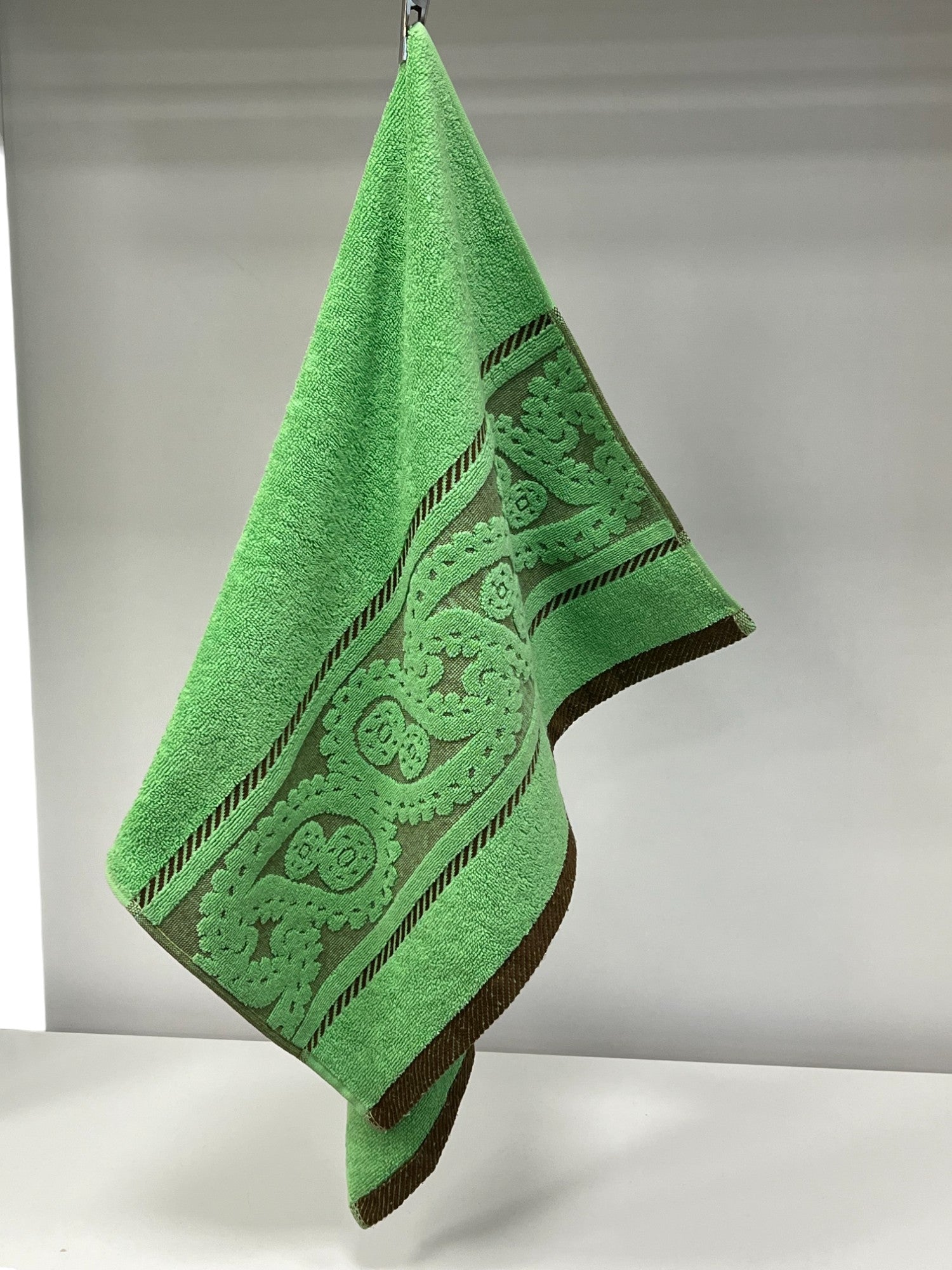 Peškir Stock 50x90cm Dezen S7 Zelena boja