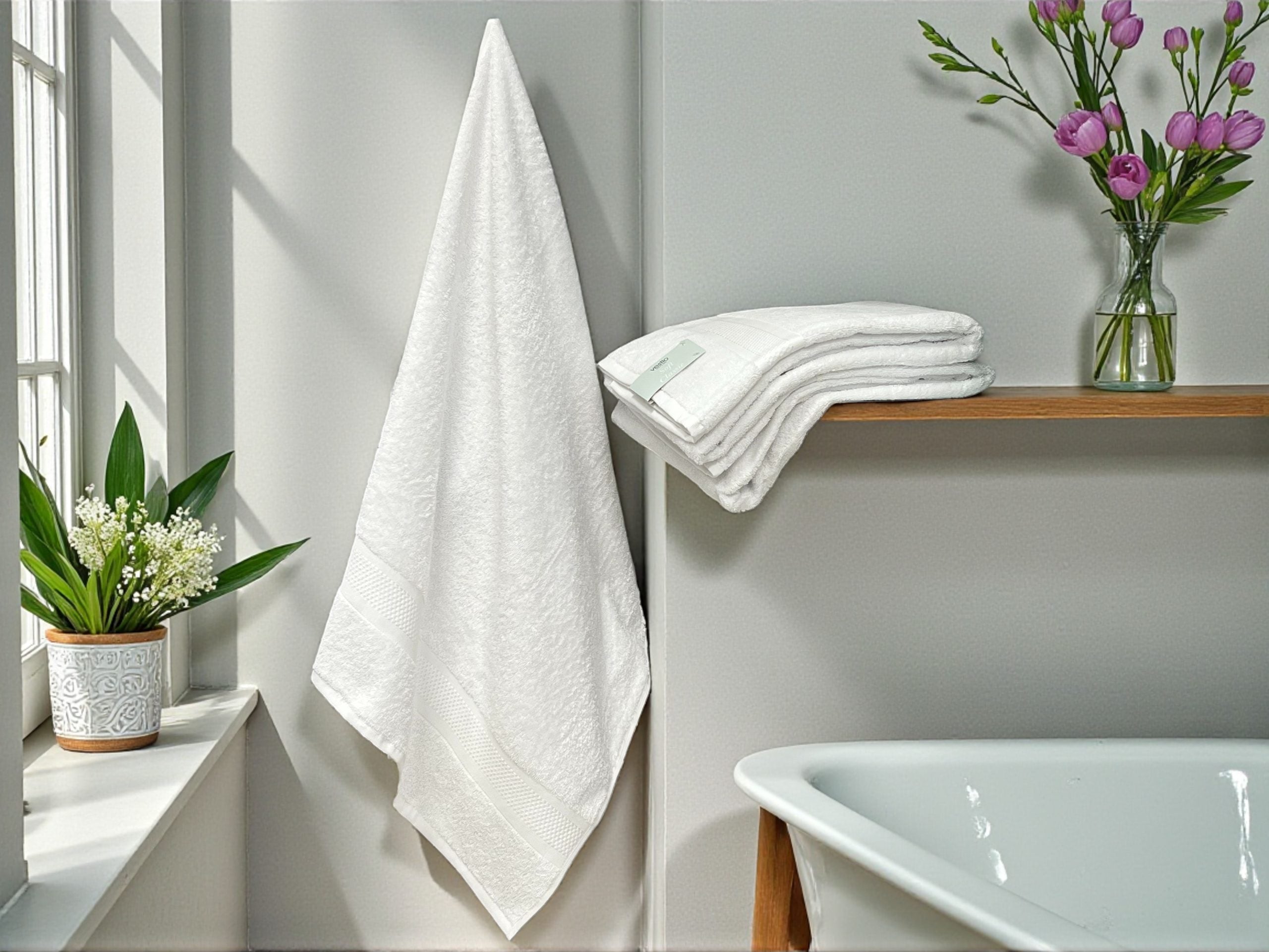 Peškir ClasSic Soft 70x140cm White color
