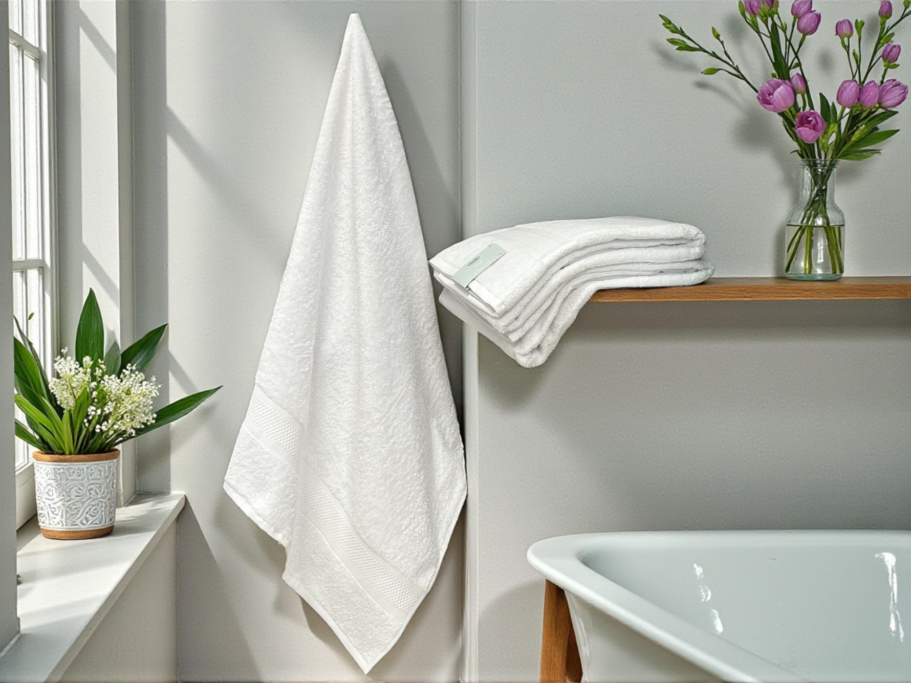 Peškir ClasSic Soft 70x140cm White color