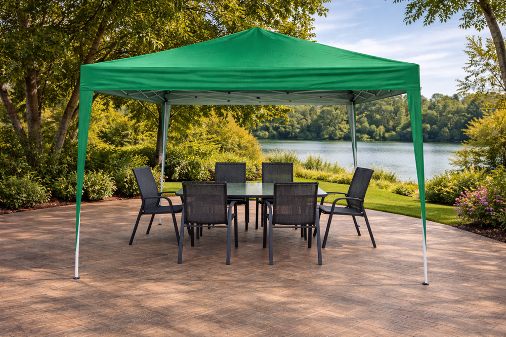 Progarden gazebo tenda zelena 3x3m