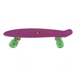 Dečiji skejtbord sa svetlećim točkovima 001 ljubičasti, 56cm×15cm, uzrast 3+