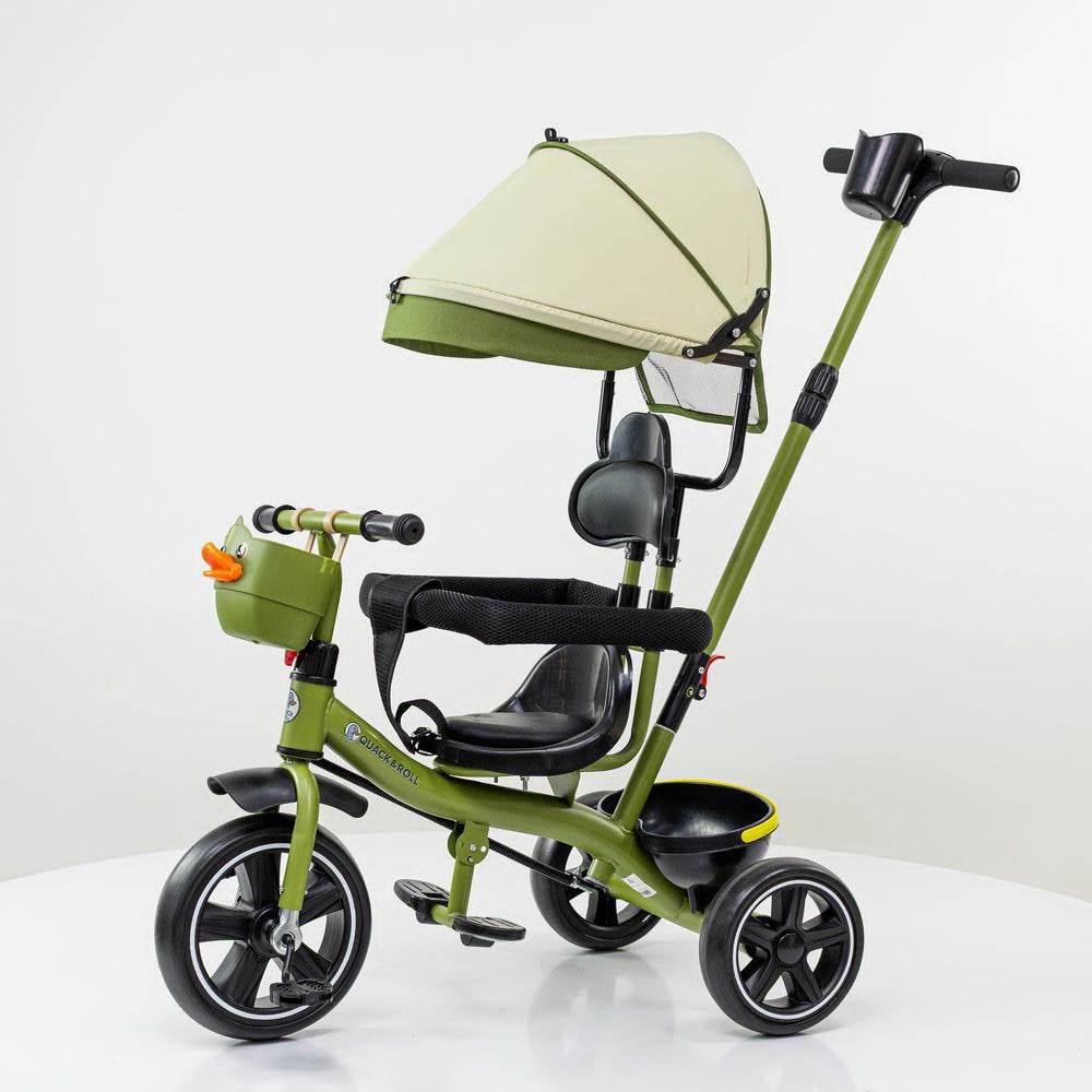4002 Tricikl  Quick & Roll zelena