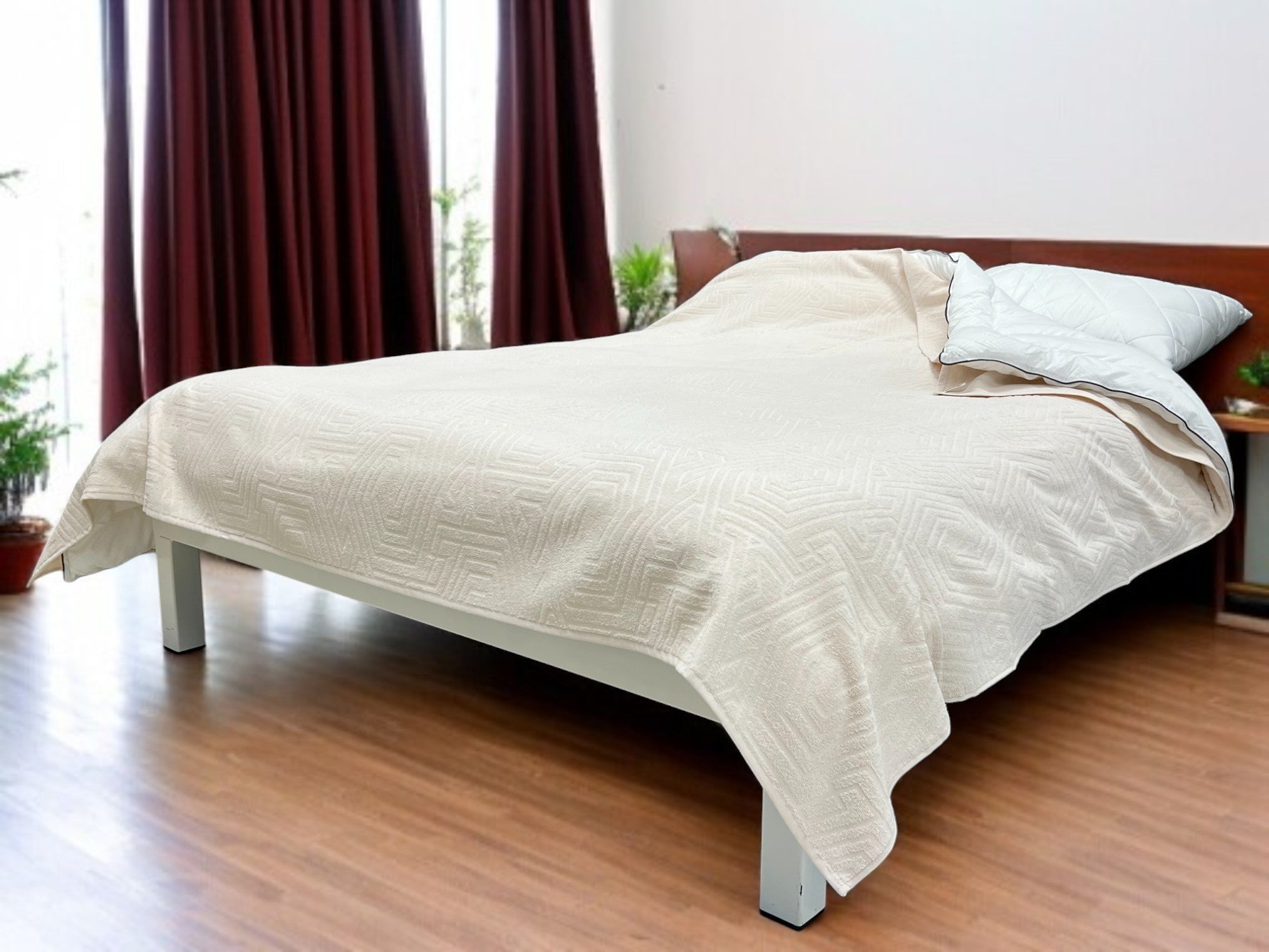 Frotirni prekrivač Winter 400g/m2 200x240cm Bež boja