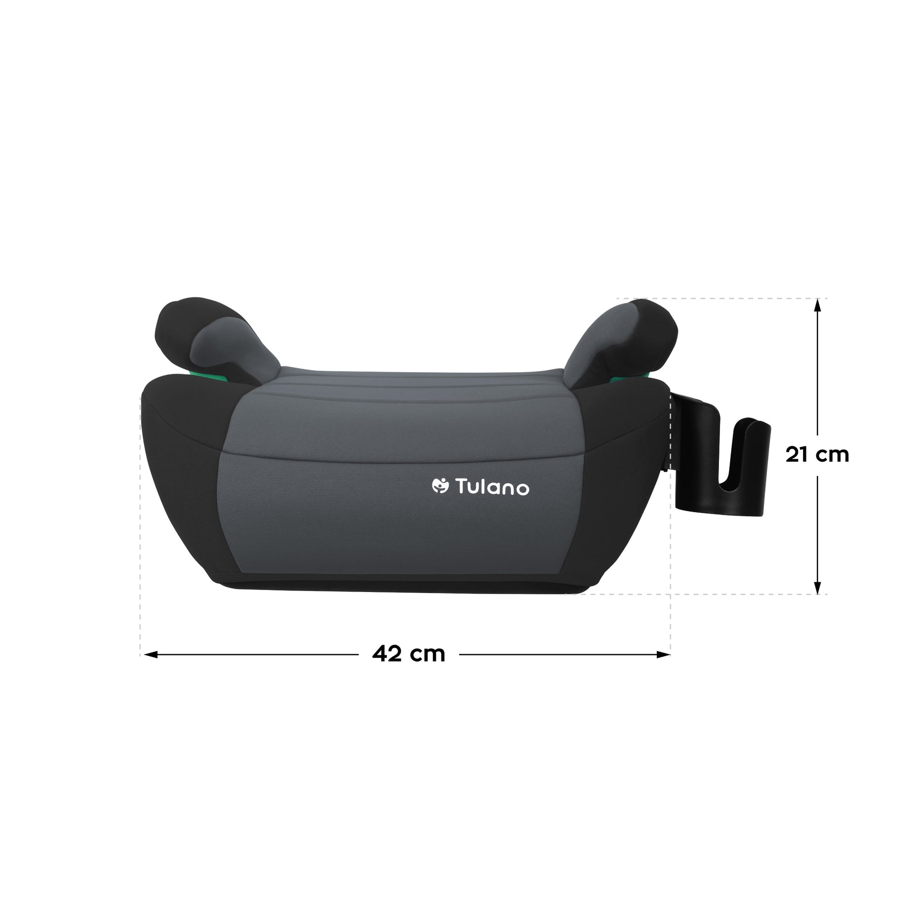 Auto sedište za decu sa isofix-om 125-150cm Tulano Cabby 35 Graphite