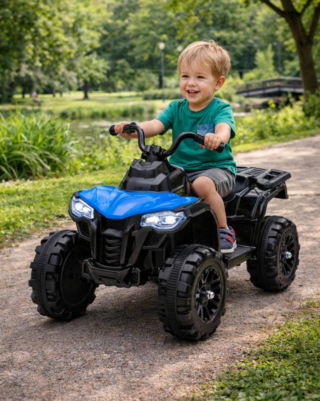 131 Dečiji Bagi (Quad) plava boja