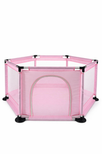 615 Prenosiva ogradica za decu roze