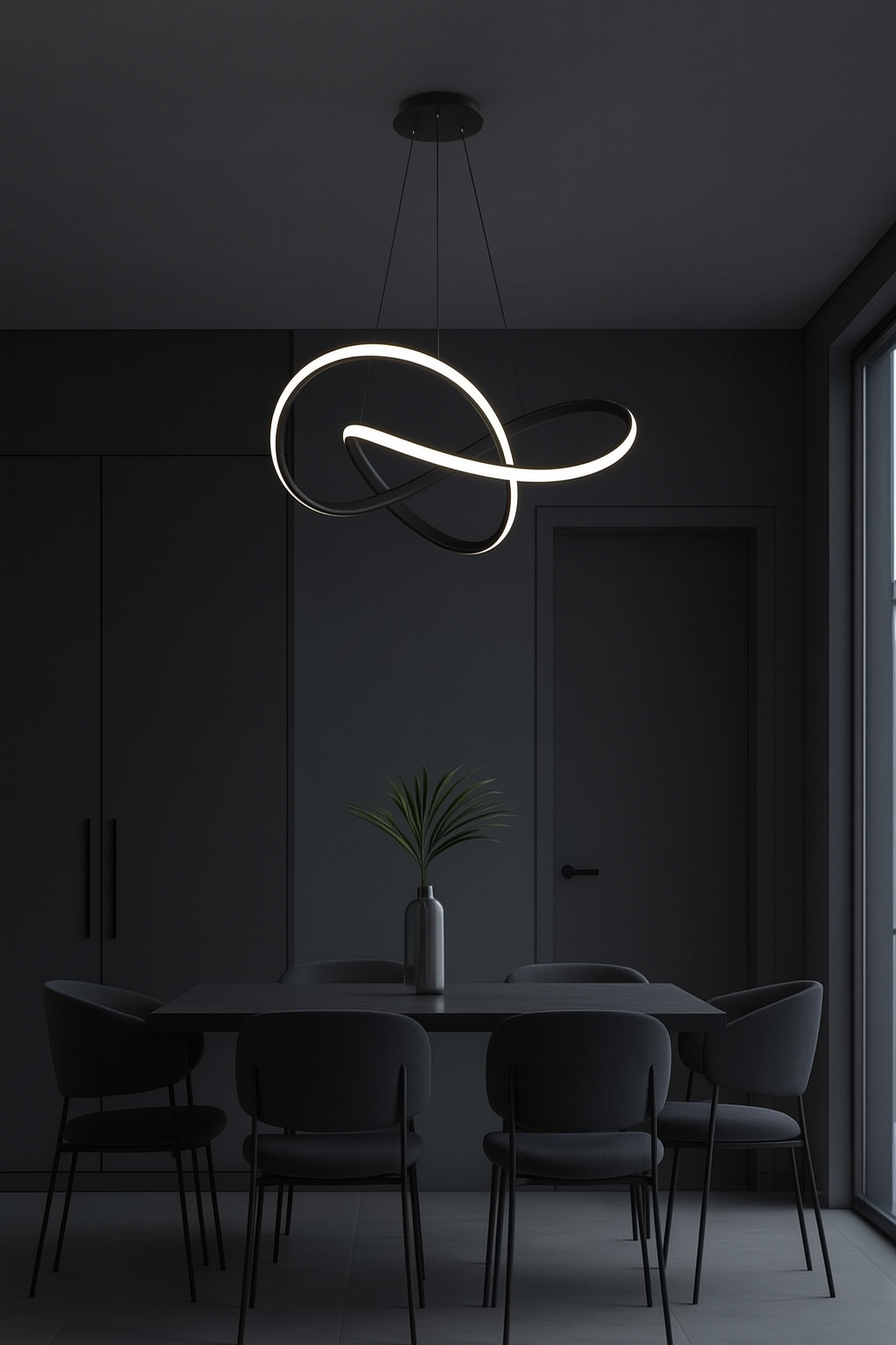 Luster Spiral JHA078, crni