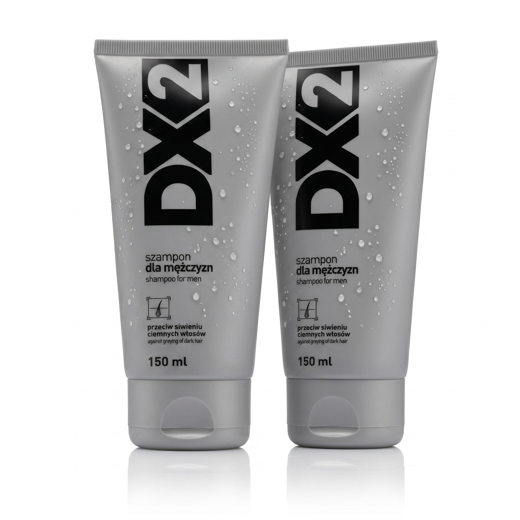Komplet od dva Šampona protiv sede kose DX2