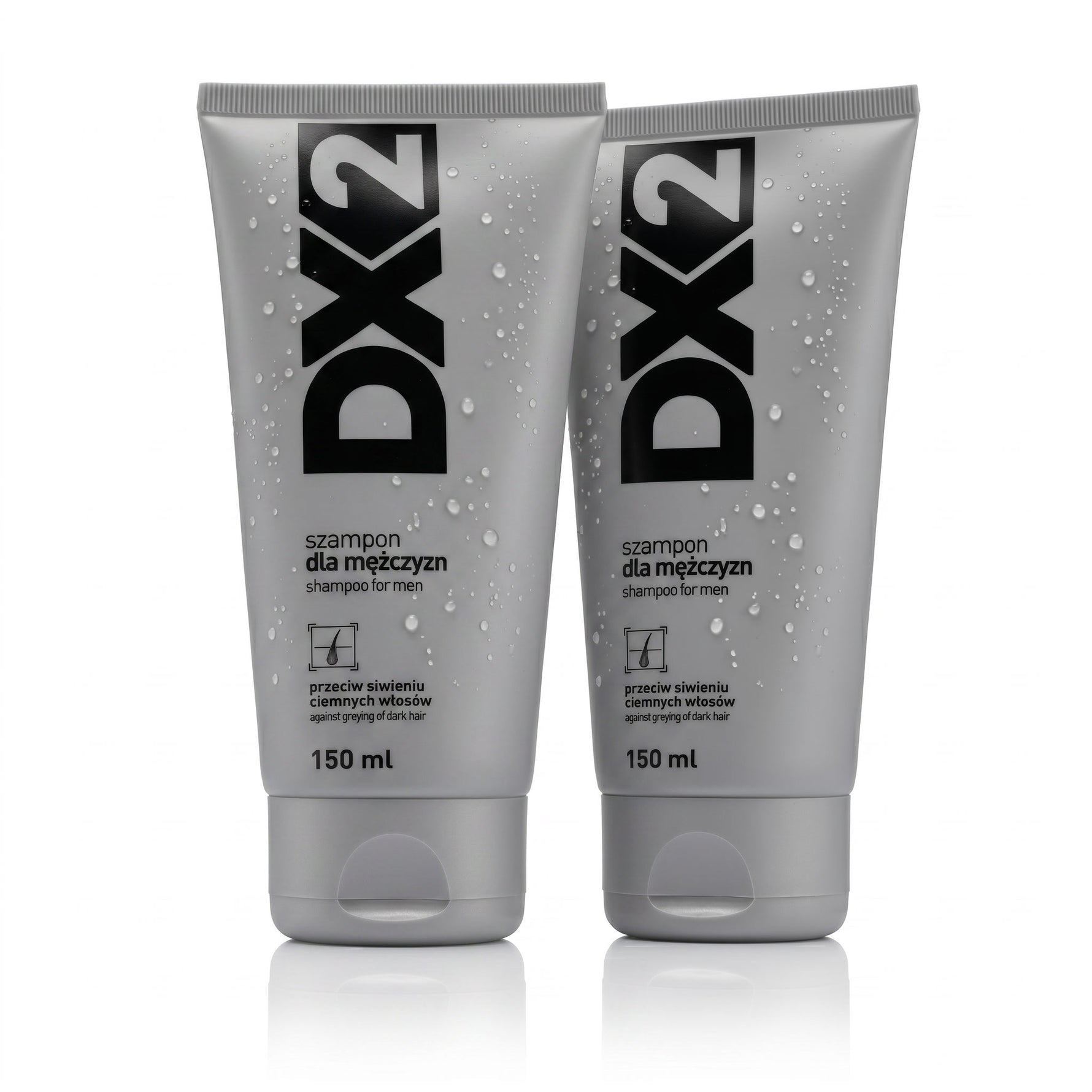 Komplet od dva Šampona protiv sede kose DX2