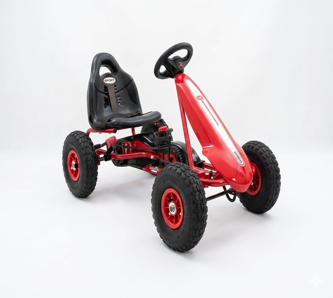 Formula na pedale TS-307 crvena