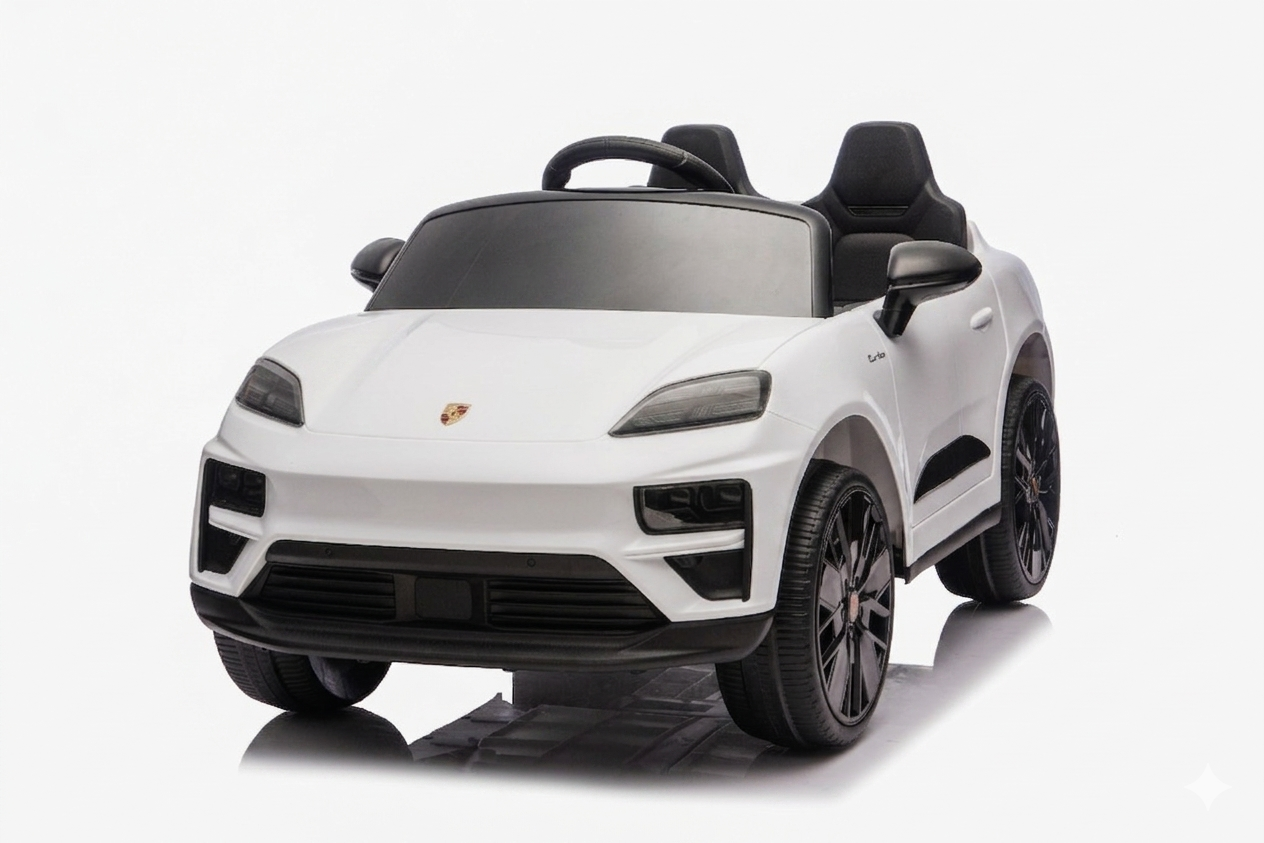 Auto na baterije PORCHE MACAN SUV Licencirani beli