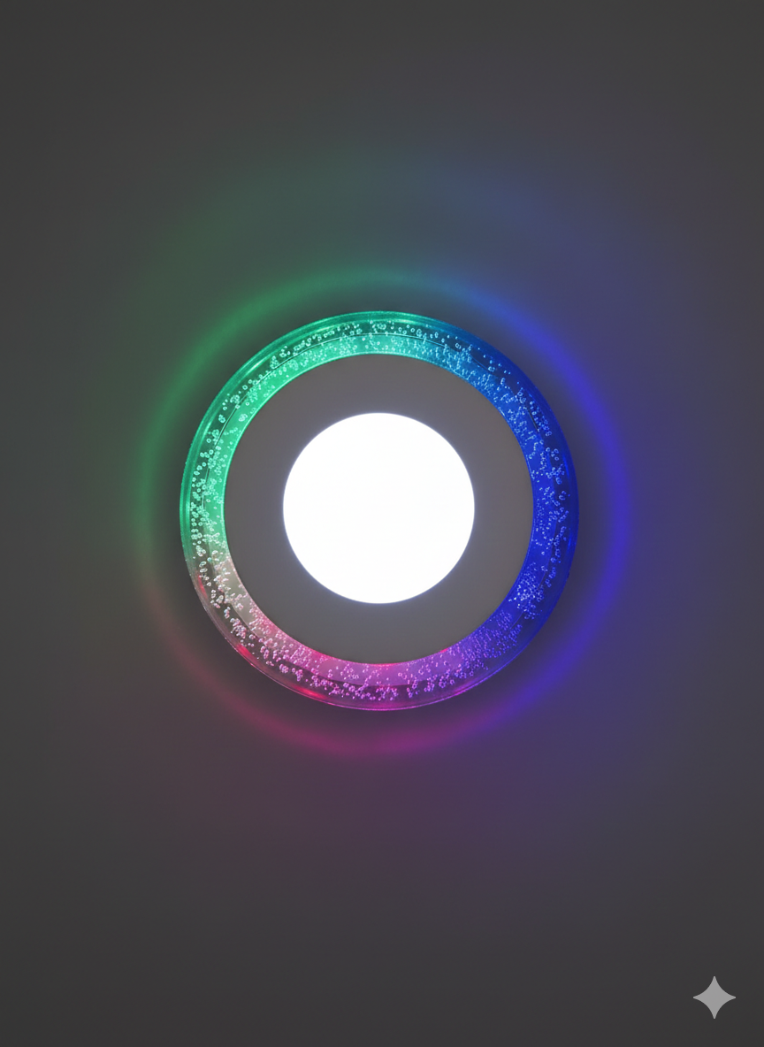 Ugradni panel 3+3w RGB sa kapljicama