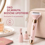 Gemmy 4 u 1 trimer za žene za lice i telo