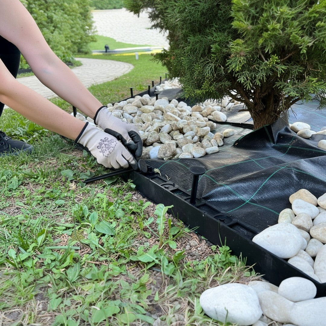 Set graničnika za travu 5m – Grass Border + 16 klinova za fiksiranje