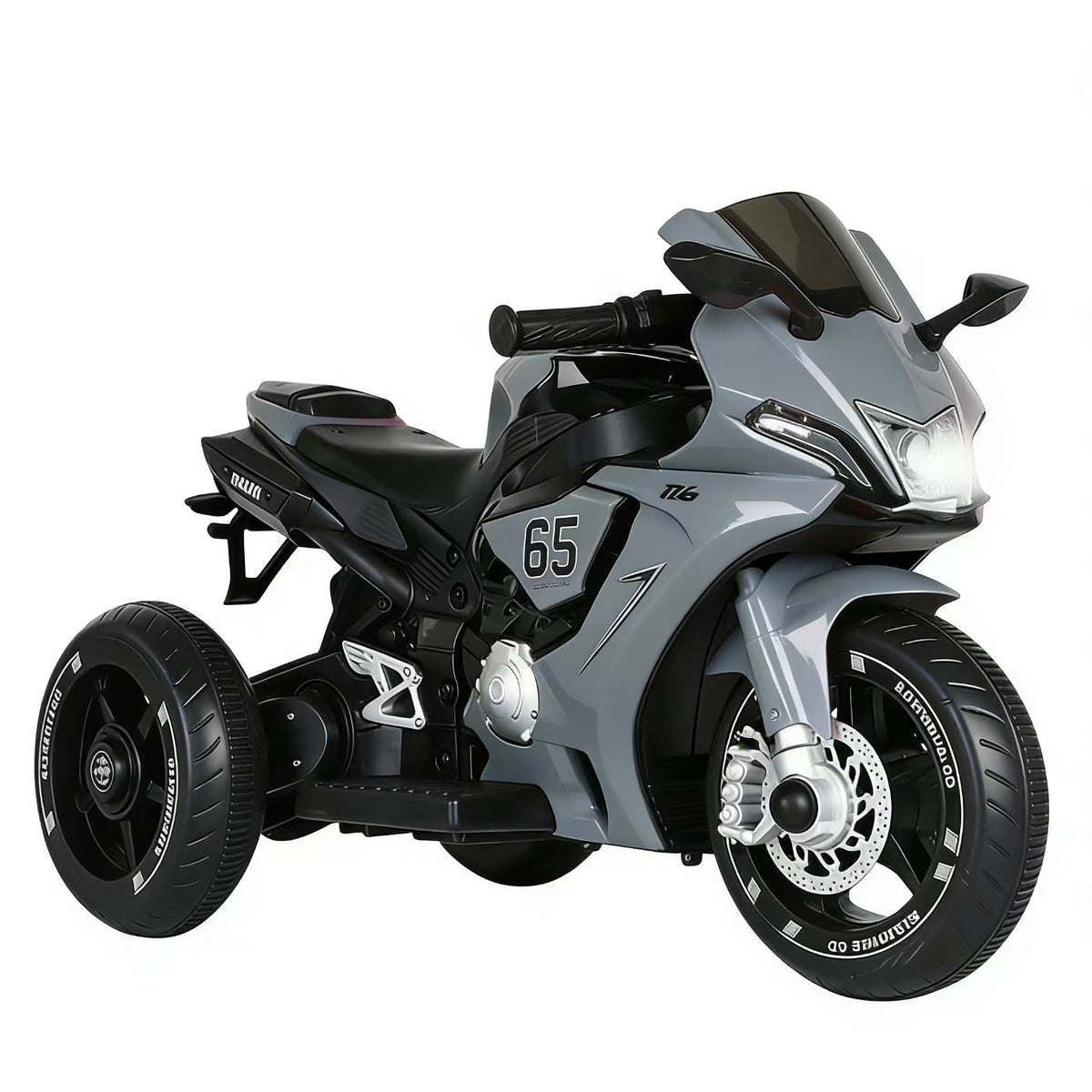148 dečiji motor na akumulator sivi