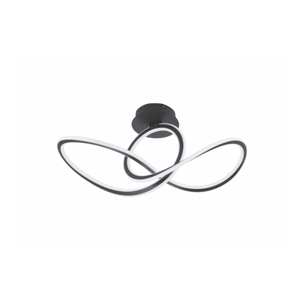 LED Plafonjera 53W CCT 4700Lm IP20 Crna
