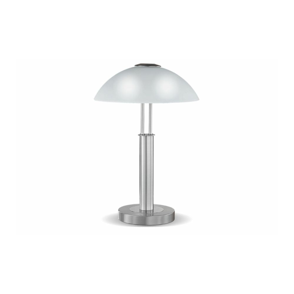 Stona Lampa 2Xe14 Nikl Touch Daljinska
