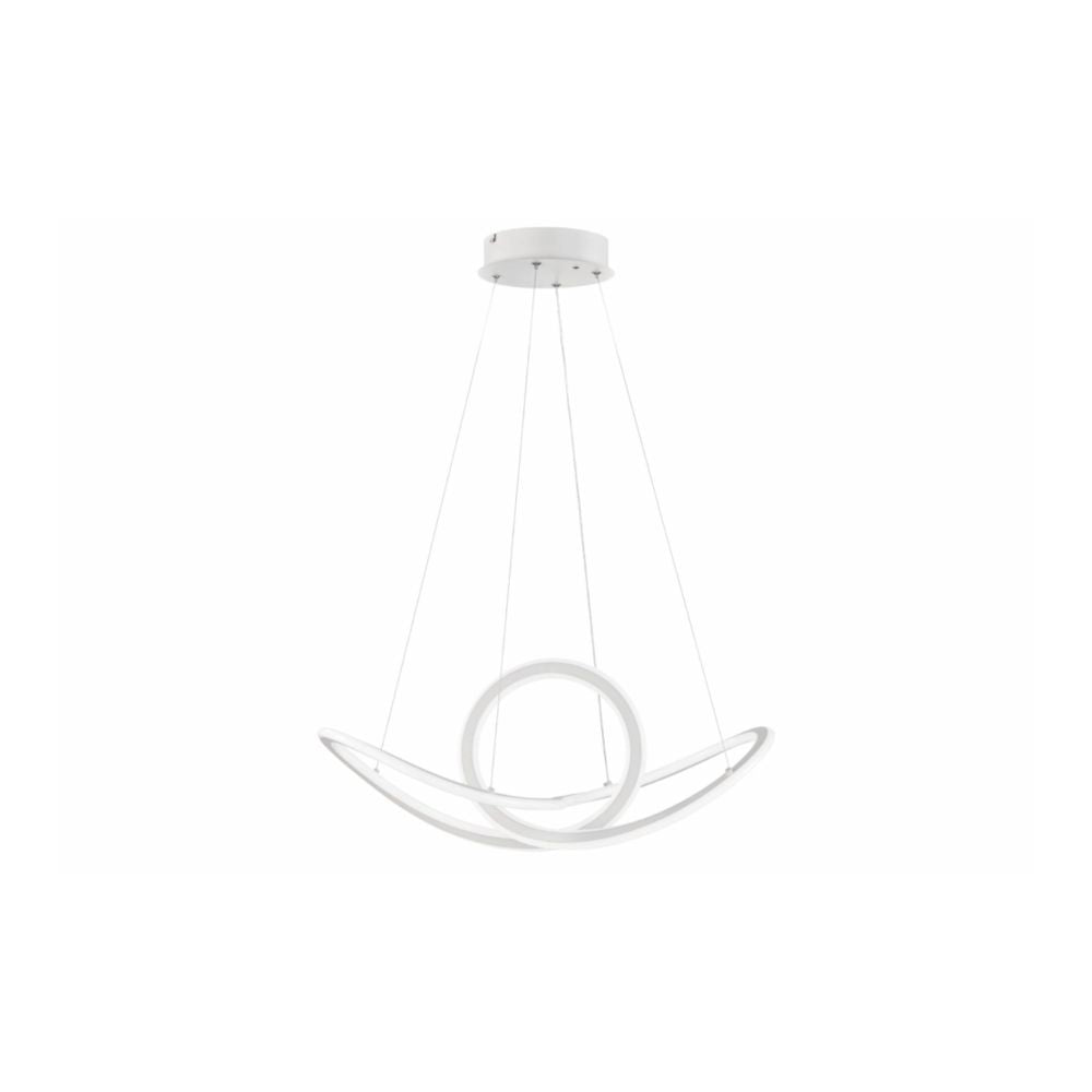 LED Visilica 53W CCT IP20 Bela