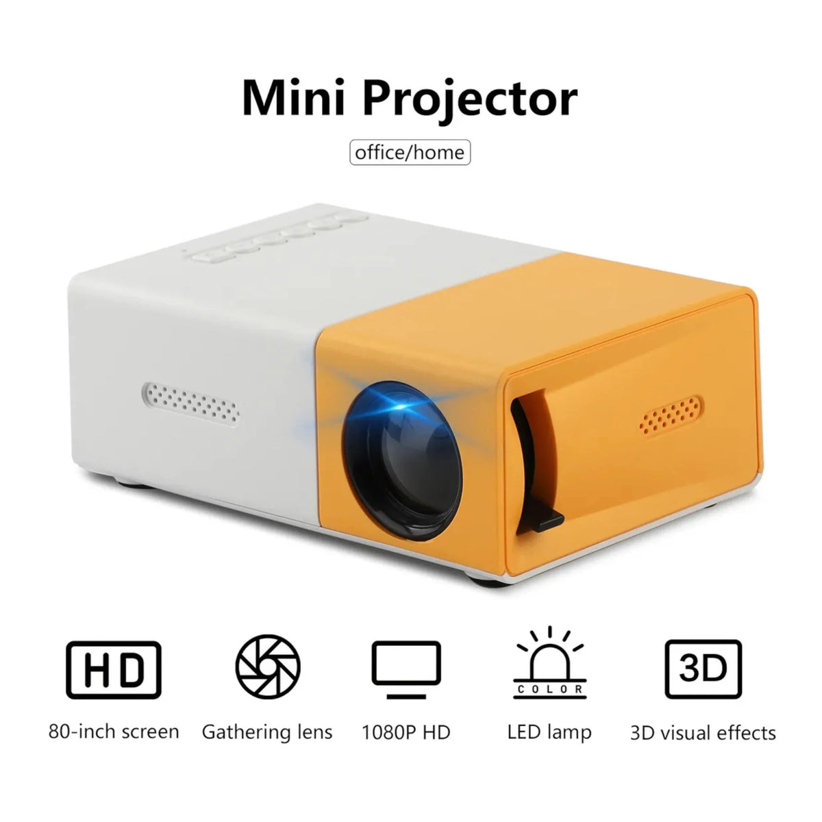 Mini LED projektor - prenosni kućni bioskop