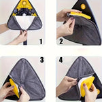 Multifunkcionalni rotirajući mop sa 360° rotacijom i mikrofiber krpom
