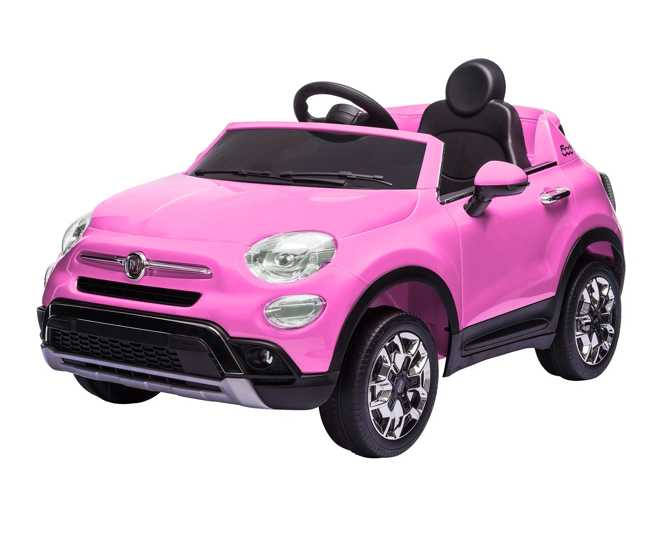 Auto na baterije FIAT 500X – Licencirani model 12V | Roze
