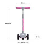 Sklapajući dečiji trotinet Tulano Rookie 15 Pink