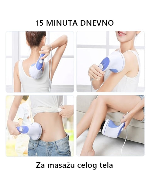 Ručni masažer sa više nastavaka