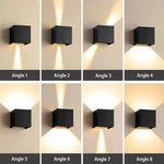 Spoljašnja lampa Tokio, 6W crna