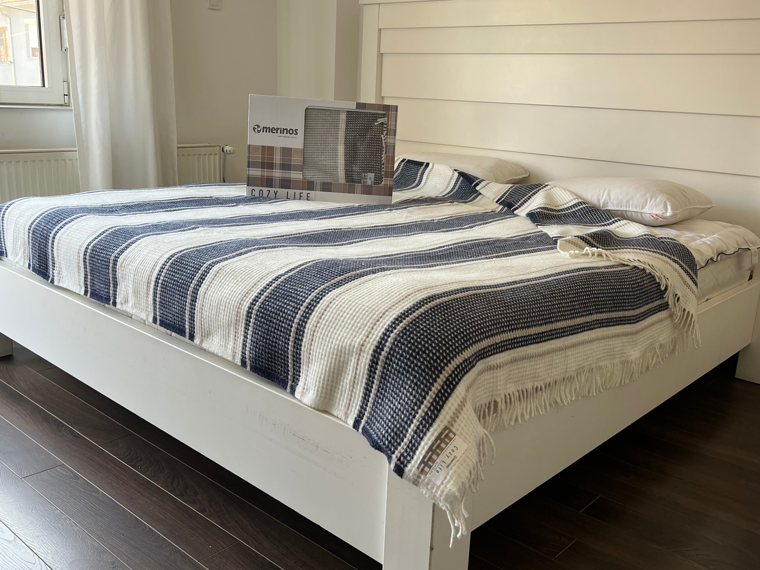 Ćebe Cozy Viktorija 180x220cm Dezen - Kutulu Mona - Akril/Pamuk