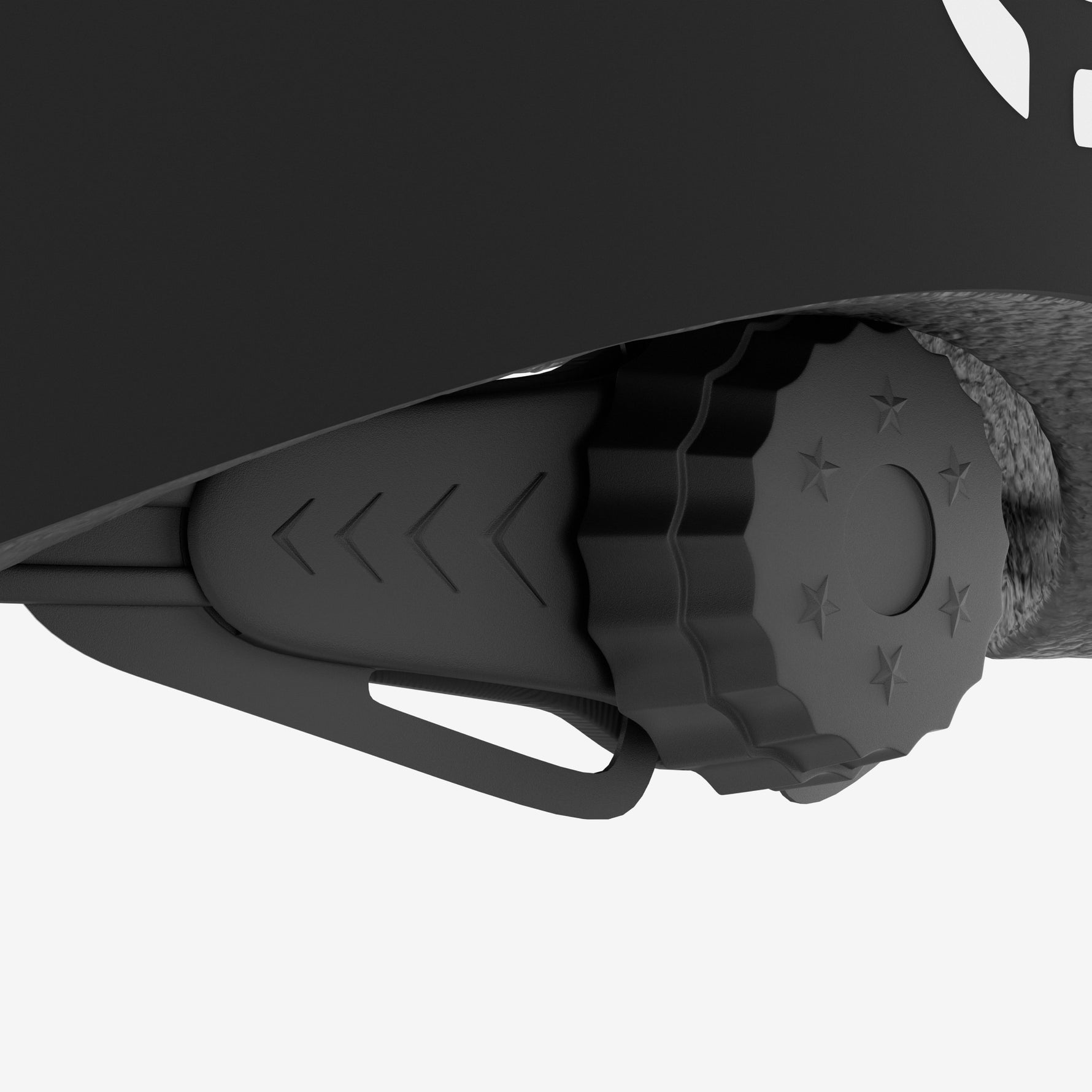 Zaštitna dečija kaciga Tulano Turtle 35 Crna