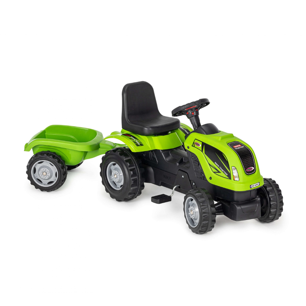 956 Playtime deciji traktor sa prikolicom zeleni
