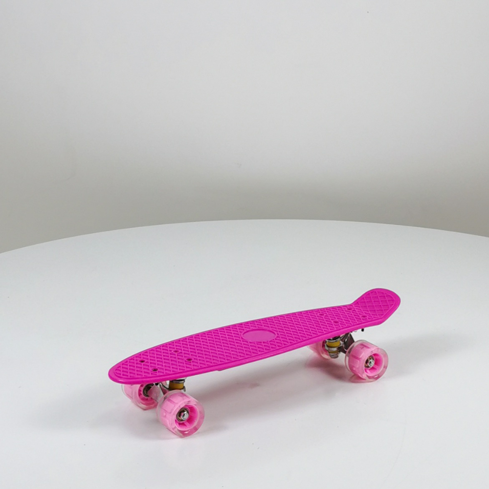 683 Skejtbord Simple board - Roze